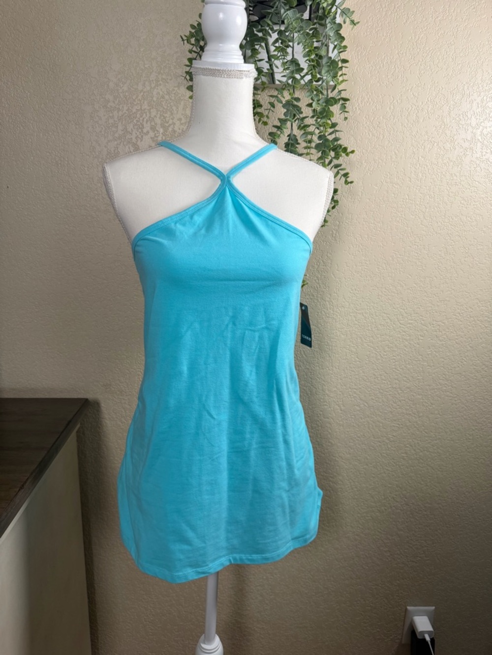 torrid Turquoise Scoop Neck Tank